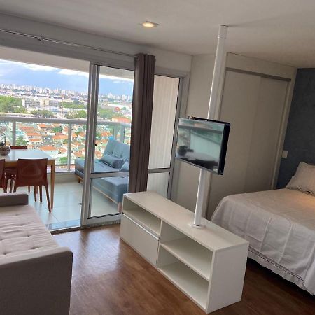 Loft com vista panorâmica para o aeroporto São Paulo Exterior foto