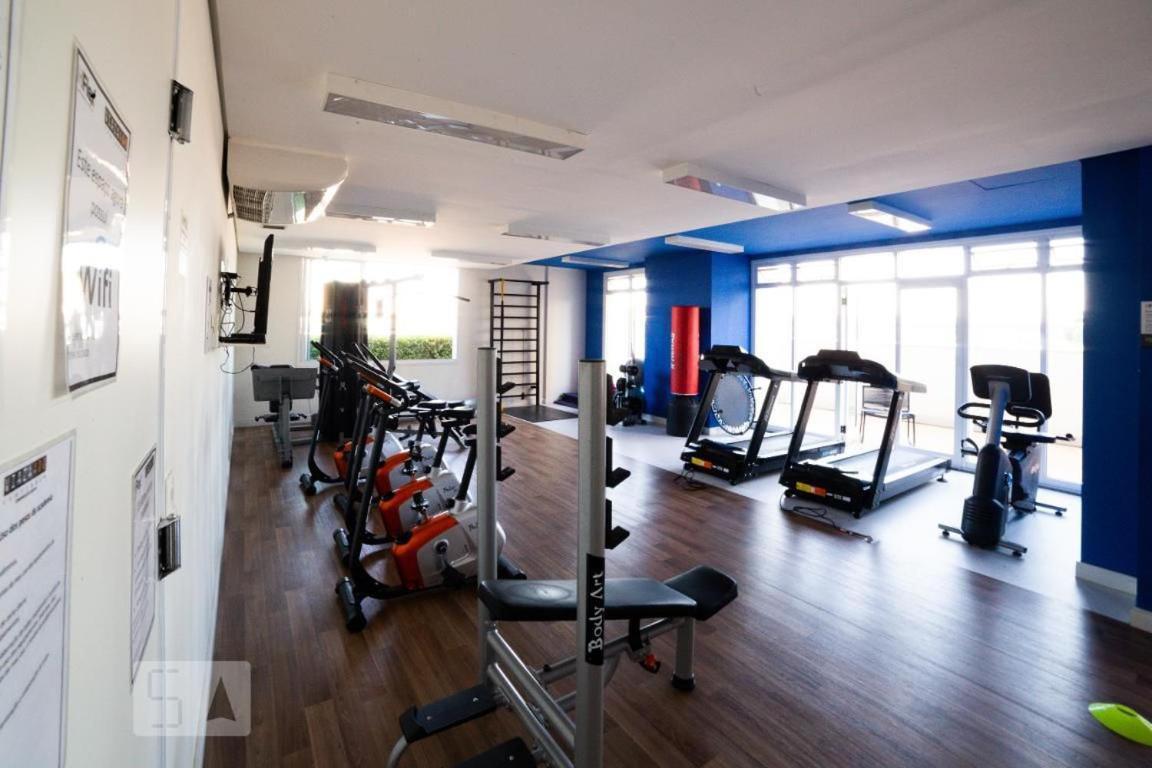 Loft com vista panorâmica para o aeroporto São Paulo Exterior foto